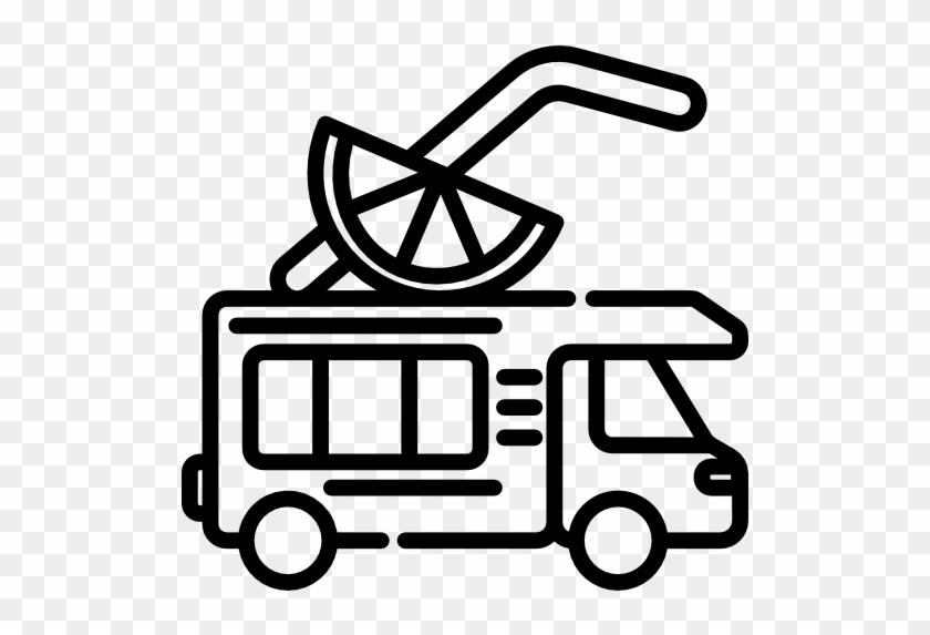 840x573 Food Truck Free Icon