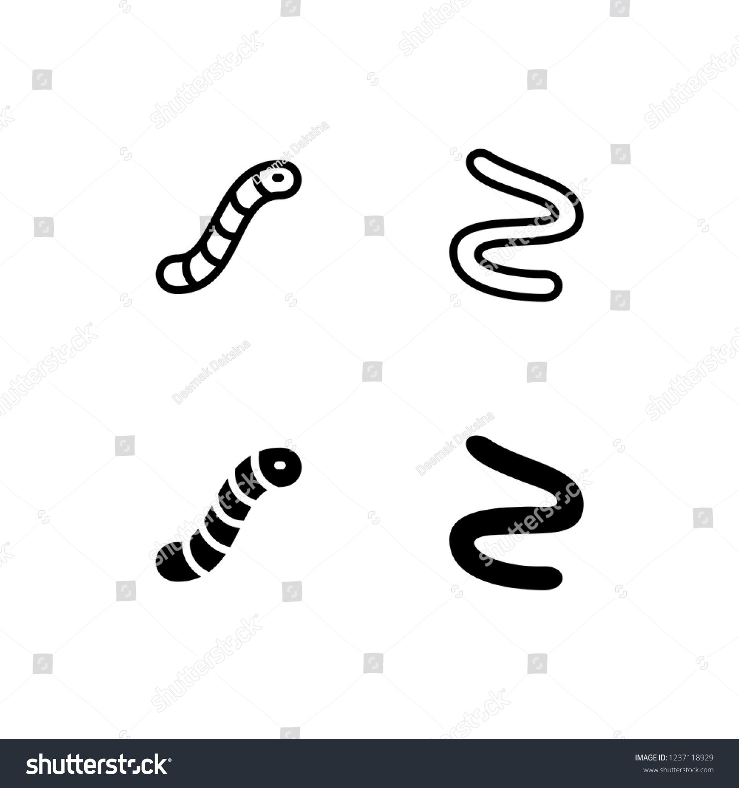 1500x1600 Worm Icon Design Worm, Maggot, Caterpillar, Larva, Earthworm