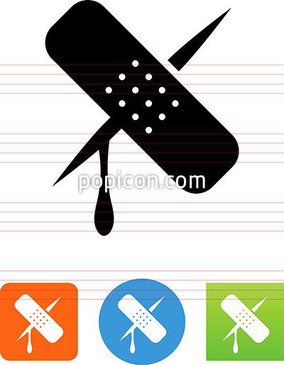 400x514 Wound With Bandage Icon