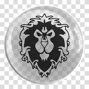 300x300 World Of Warcraft Glass Icon Wow Alliance, Lion Logo Art