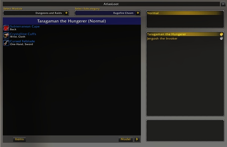 899x584 Wow Classic Addon Spotlight Atlaslootclassic