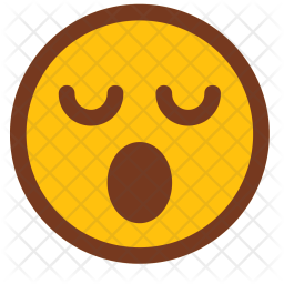 256x256 Wow Emoji Icon Of Colored Outline Style