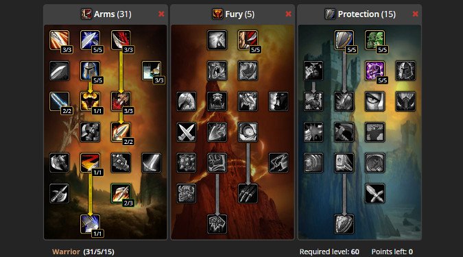 675x375 Playing A Warrior In Wow Classic Here Are Some Talent Builds To Try