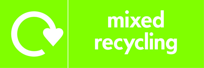 668x222 Mixed Recycling Icon