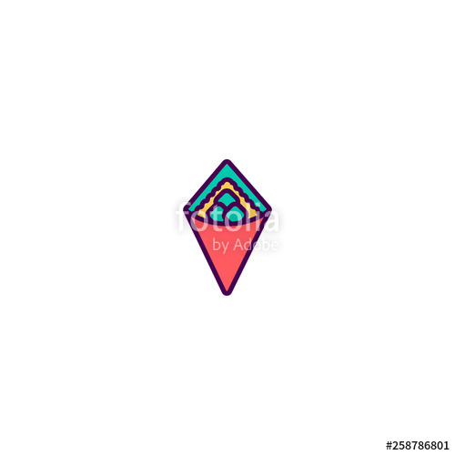500x500 Wrap Icon Design Gastronomy Icon Vector Design Stock Image