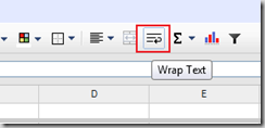 244x118 Apply Word Wrap For A Cell In Google Spreadsheets