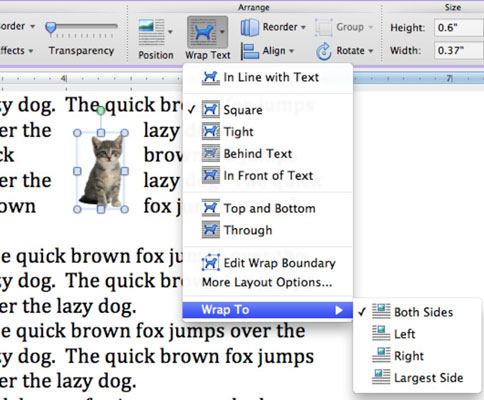 484x400 How To Wrap Text Around Objects In Word For Mac
