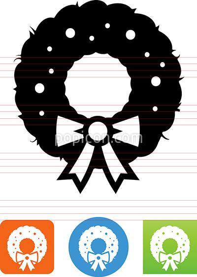 400x562 Christmas Wreath Icon