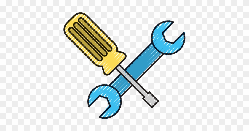 840x441 Wrench And Screwdriver Icon