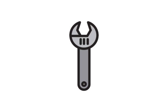 580x386 Wrench Icon Graphic