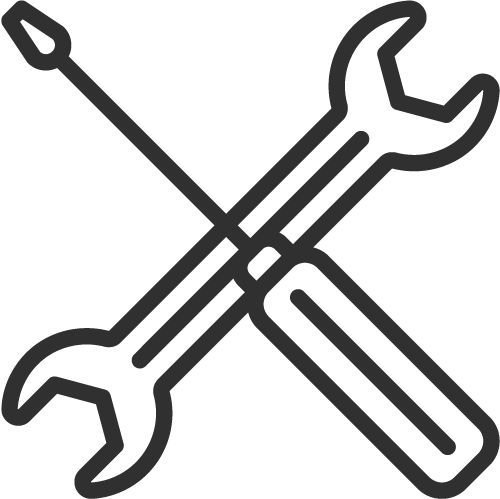 500x499 Wrench Icon