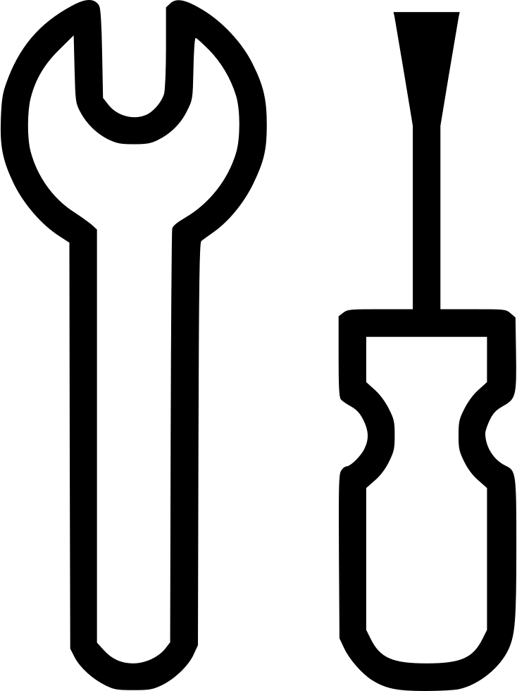 734x980 Wrench Screwdriver Png Icon Free Download