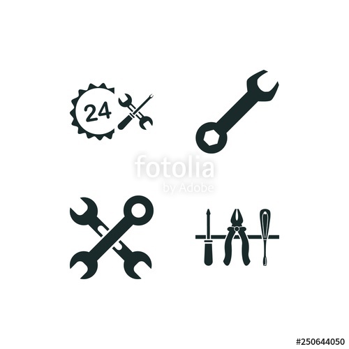 500x500 Screwdriver Icon Set Wrench Icon And Screwdriver With Pliers Icon