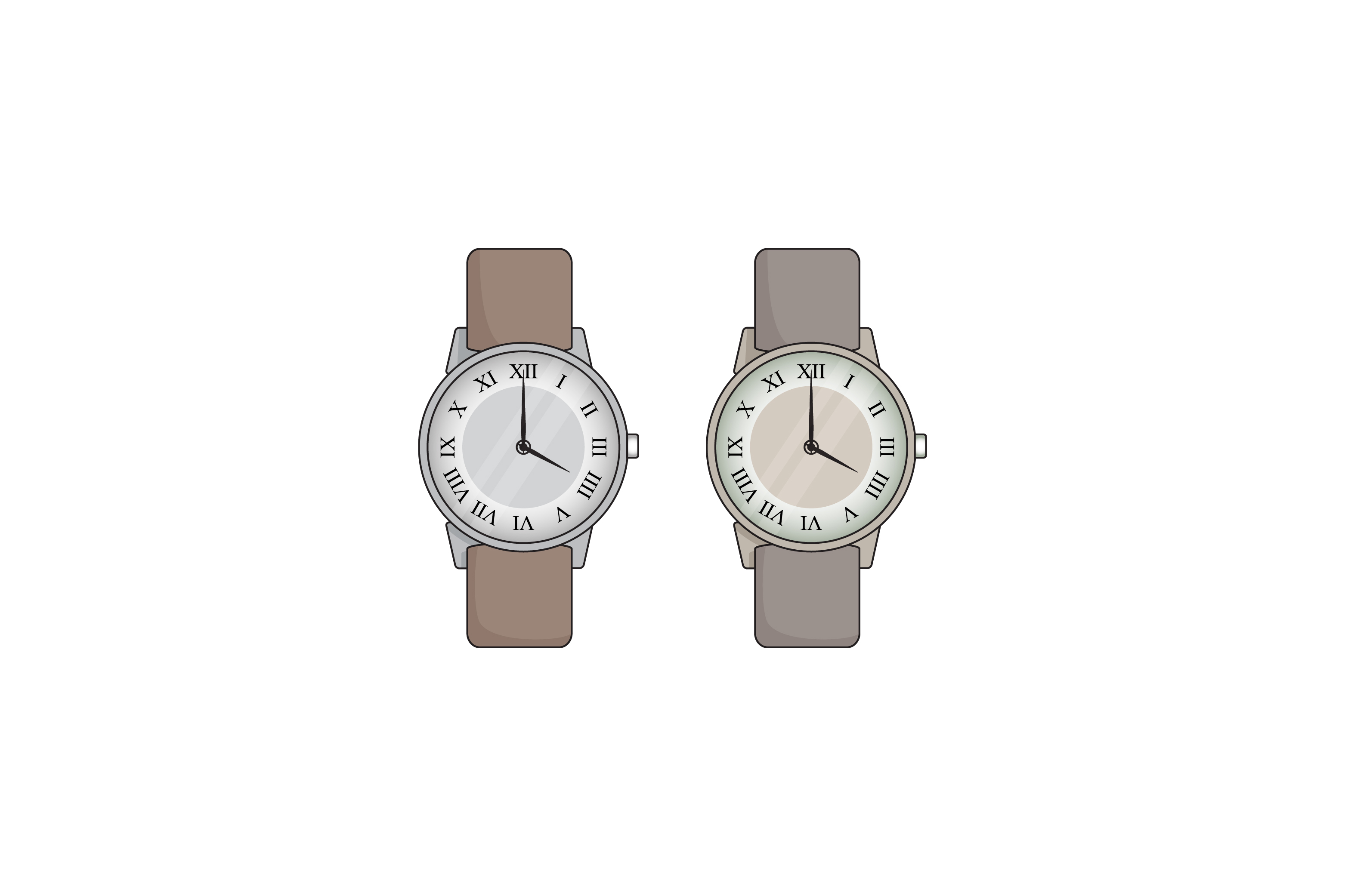 3125x2083 Vector Hand Wrist Watch Icon Graphic