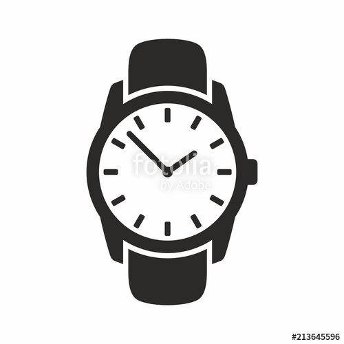 500x500 Wrist Watch Icon Stock Image And Royalty Free Vector
