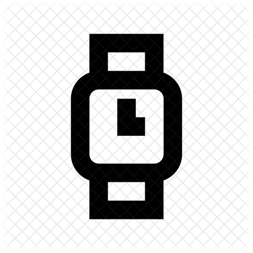 512x512 Wristwatch Icon Of Line Style
