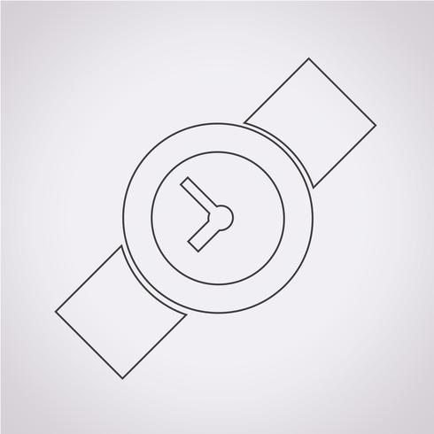 490x490 Wristwatch Icon Symbol Sign Vector