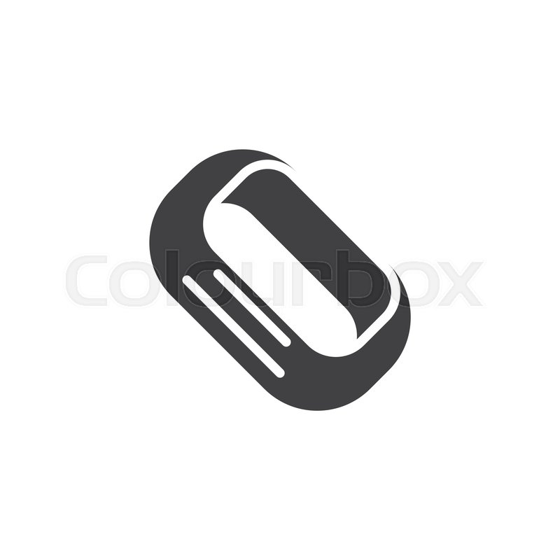 800x800 Rubber Wristband Vector Icon Filled Stock Vector Colourbox
