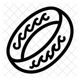 256x256 Wristband Icon Of Line Style