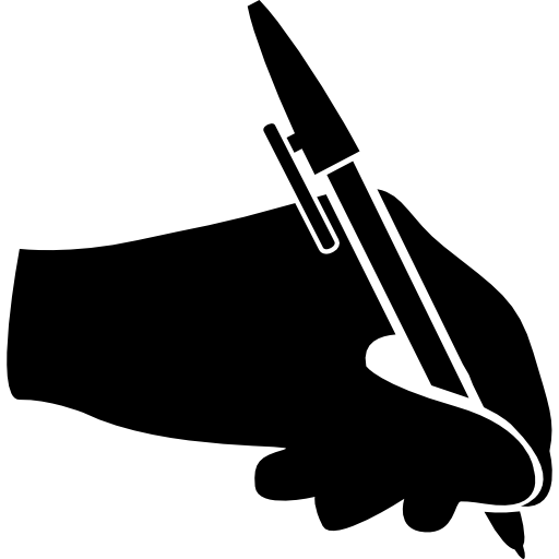 512x512 Hand Writing With Ballpen Icons Free Download