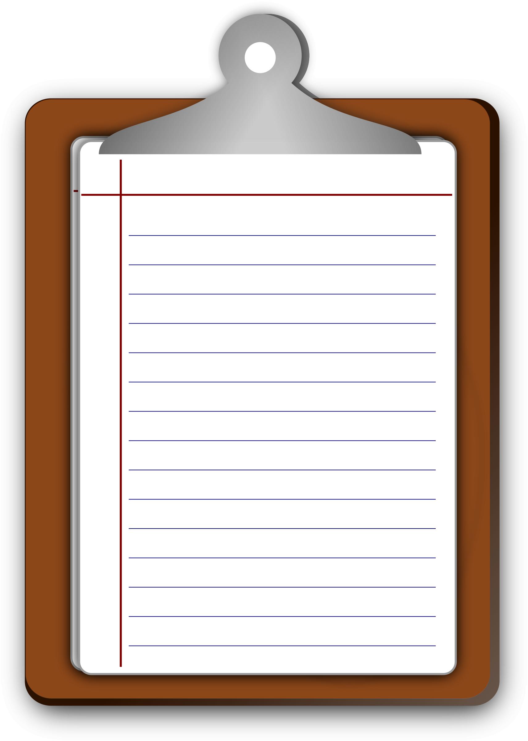 1711x2400 Writing Pad Icons Png