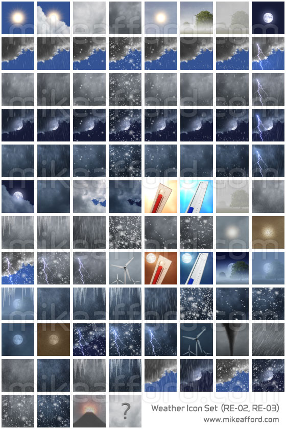 560x840 Latest Weather Symbols Mike Afford Media