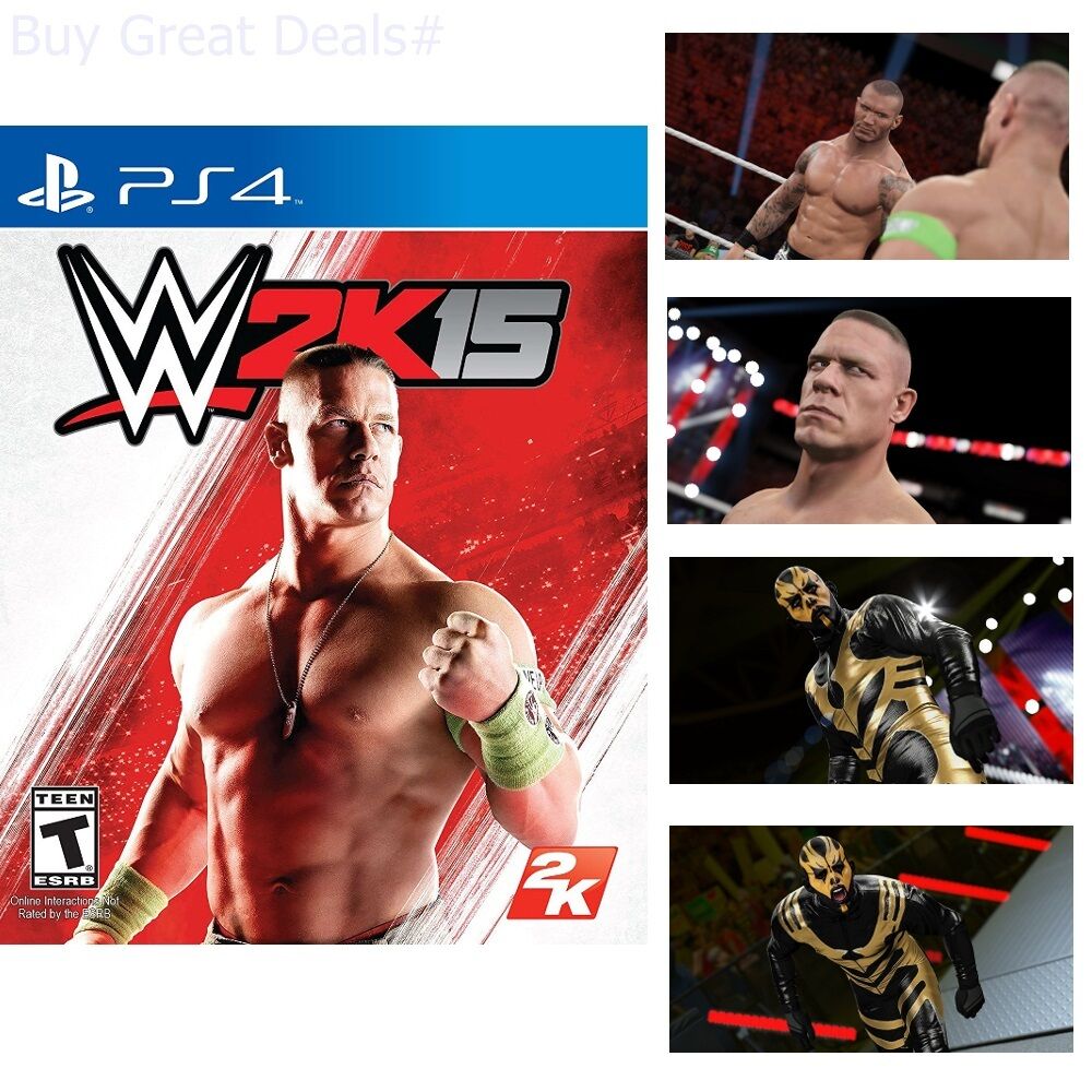 1000x1000 Wwe For Playstation Brand New Games Factory Sealed