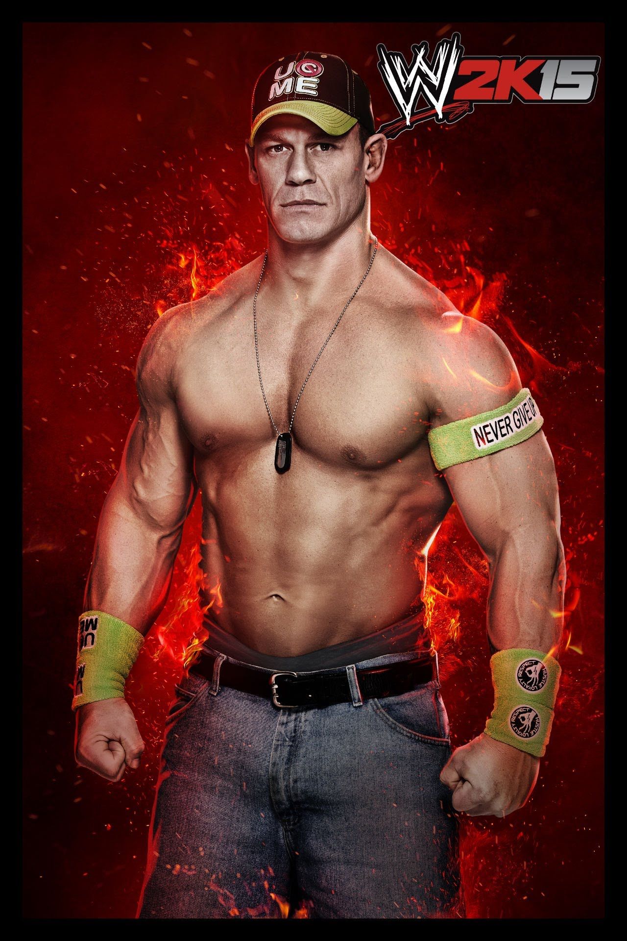 1280x1920 Wwe John Cena Cover Announcement Trailer Brute Fighters