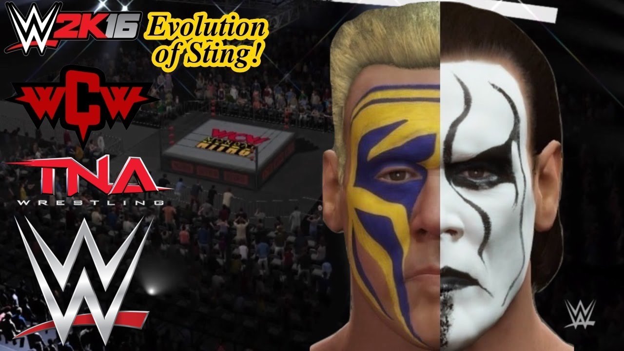 1280x720 Wwe Evolution Of The Icon Sting!