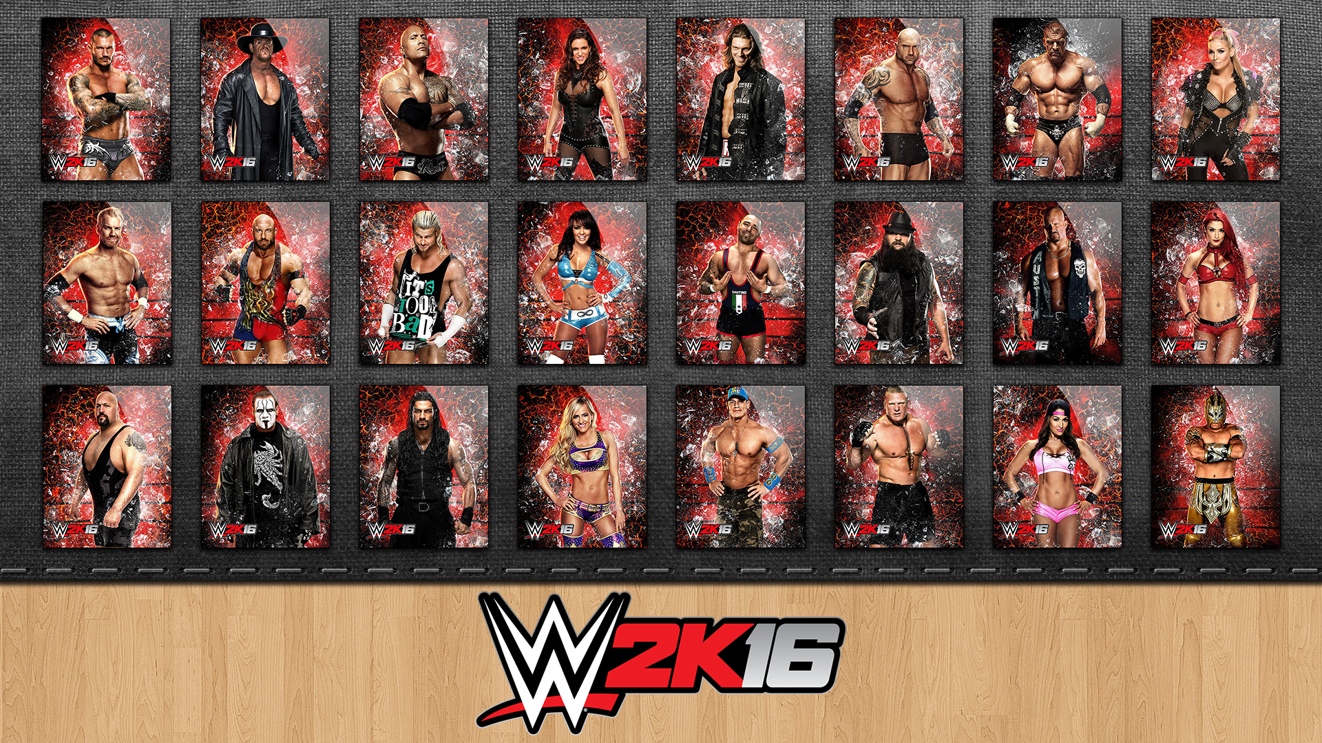 1920x1080 Icon Pack Wwe