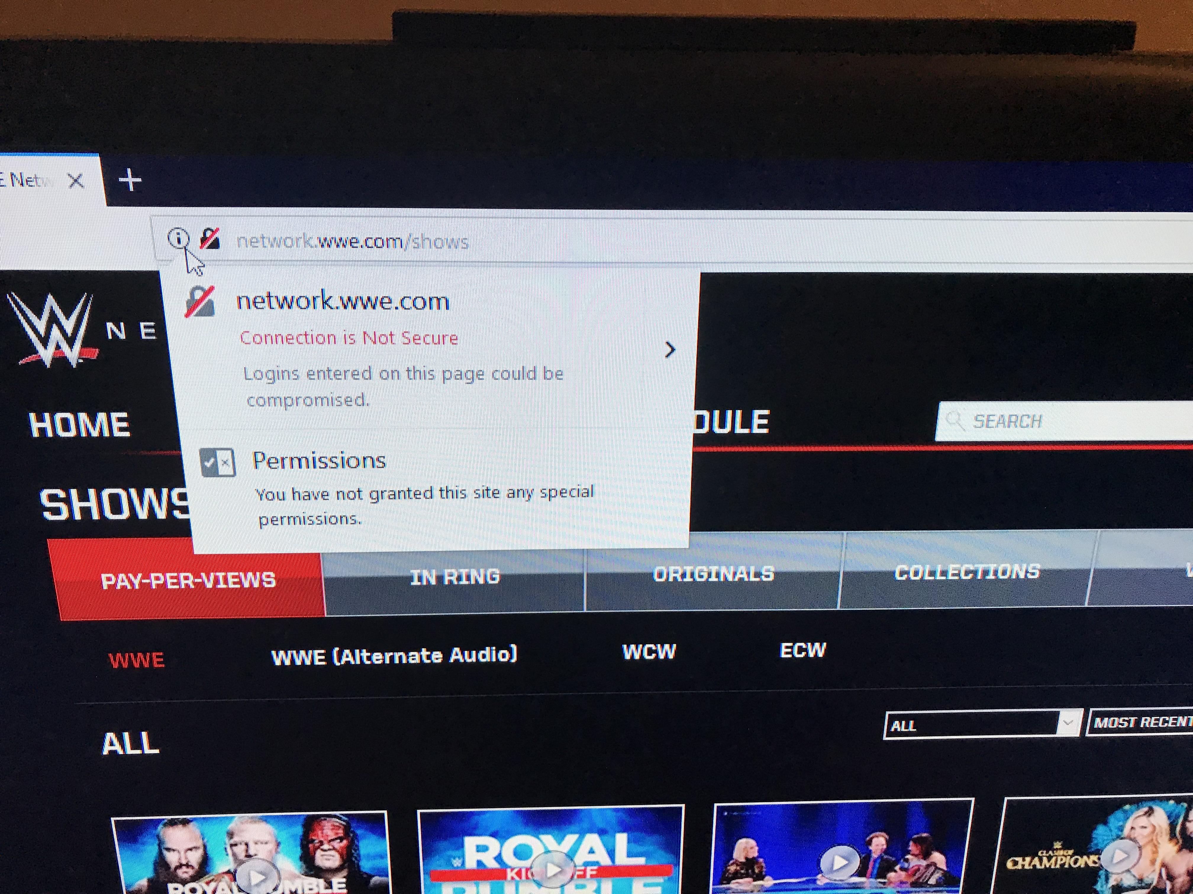 4032x3024 So I Noticed This When Using Firefox On The Wwe Network Should I