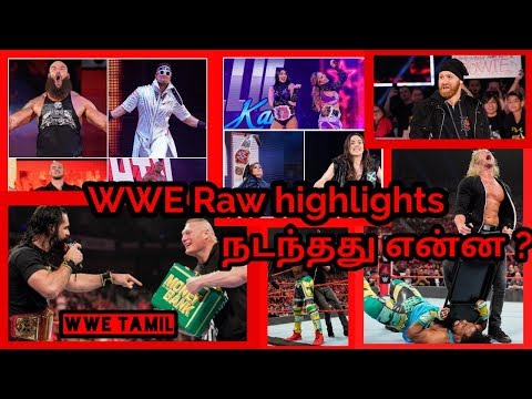 480x360 Wwe Raw Highlights May Wwe Raw Wwe Tamil
