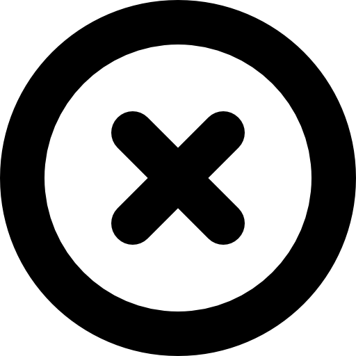 512x512 X Button Icons Free Download