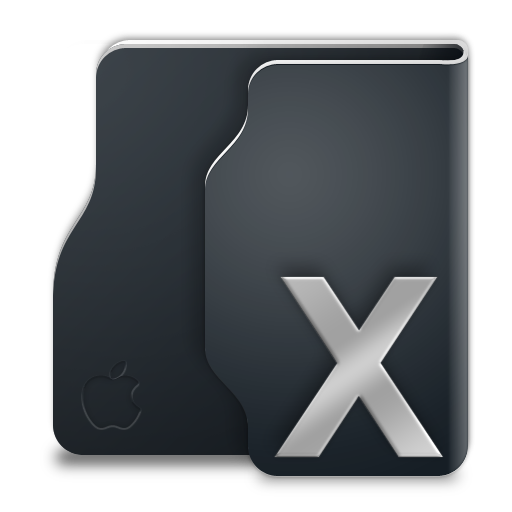 512x512 Black Terra X Icon