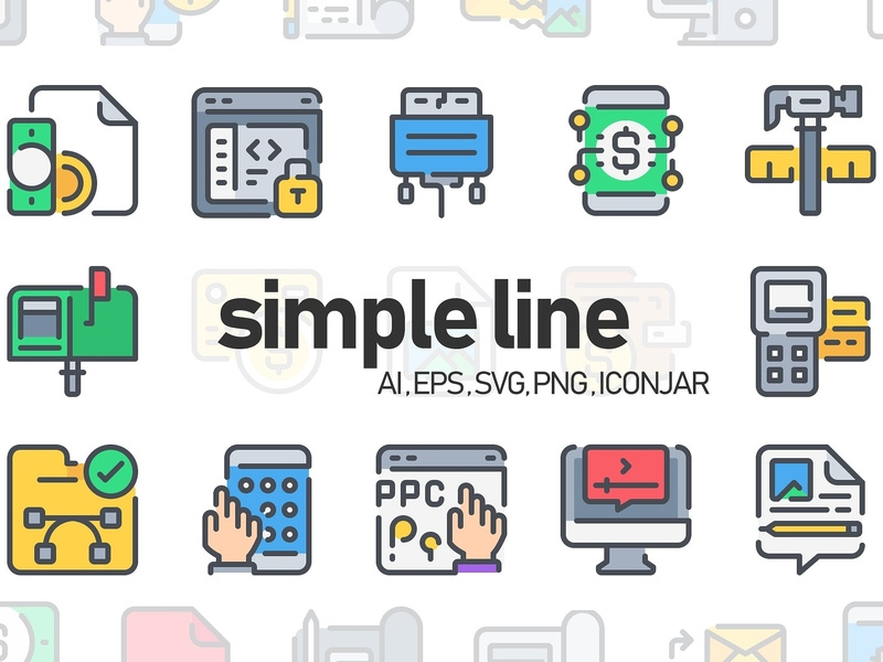 Simple Line Icon 800x600 Simple Line Icon