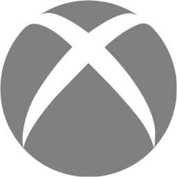 256x256 Gray Consoles Xbox Icon