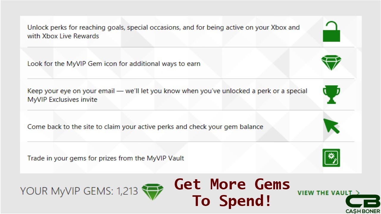 1280x720 Xbox Live Rewards Myvip Gems Overview And Tips