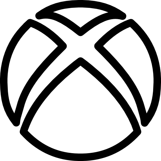 512x512 Xbox Social Outline Logo Icons Free Download