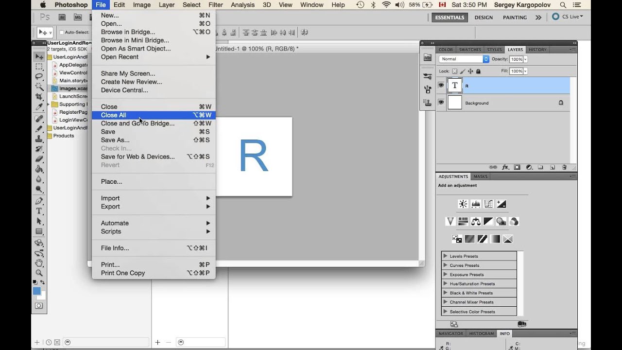 xcode icon sizes ios