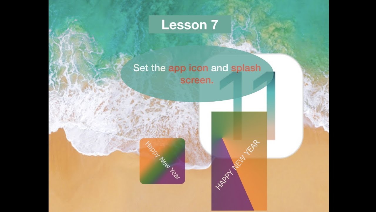 1280x720 Ios Tutorial Demo For Set The App Icon And Splash Or Launch