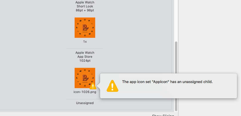843x408 Warning Ambiguous Content The App Icon Set Appicon Has