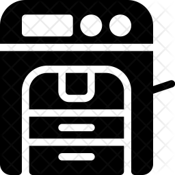 256x256 Xerox Icon Of Glyph Style