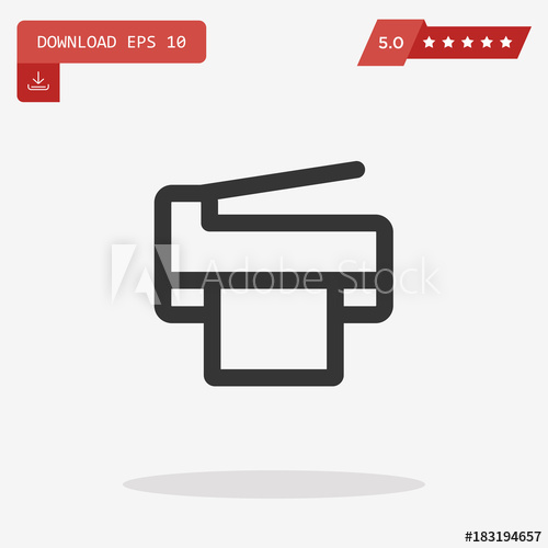 500x500 Xerox Machine Vector Icon