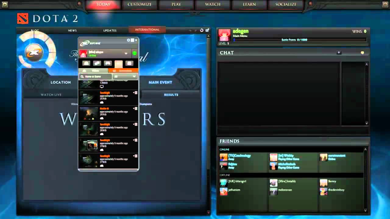 1280x720 Xfire Alpha Preview