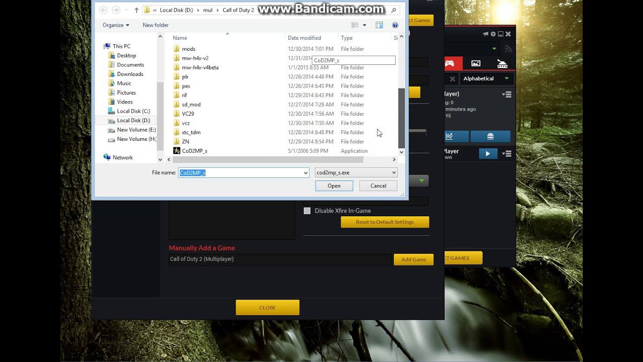 1280x720 Call Of Duty On Xfire