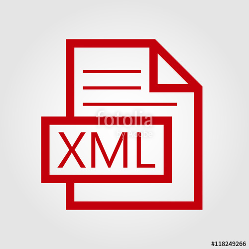 500x500 Xml Icon For Website And Apps Stock Image And Royalty Free