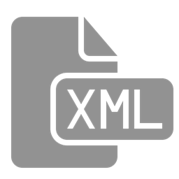 256x256 Xml, Document, Icon