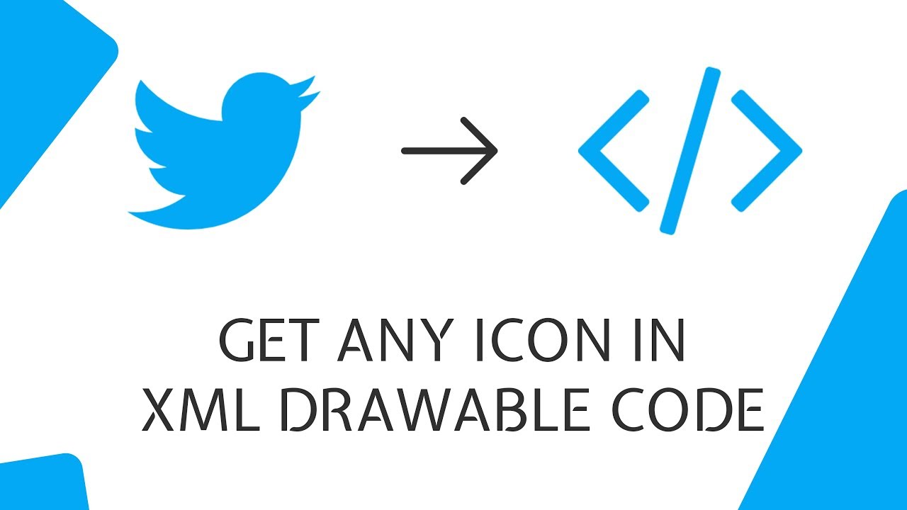 1280x720 Get Any Icon In Xml Vector Drawable Code