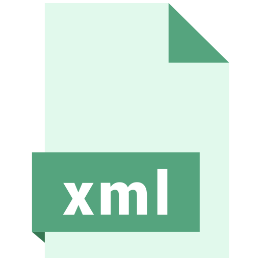 512x512 Document, File, Format, Extension, Xml Icon
