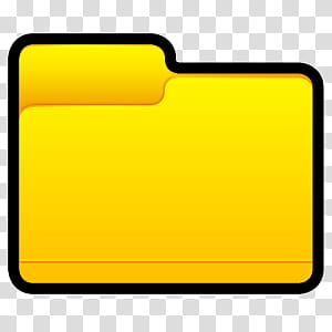 300x300 Sleek Xp Basic Icons, Folder, Yellow Folder Icon Transparent